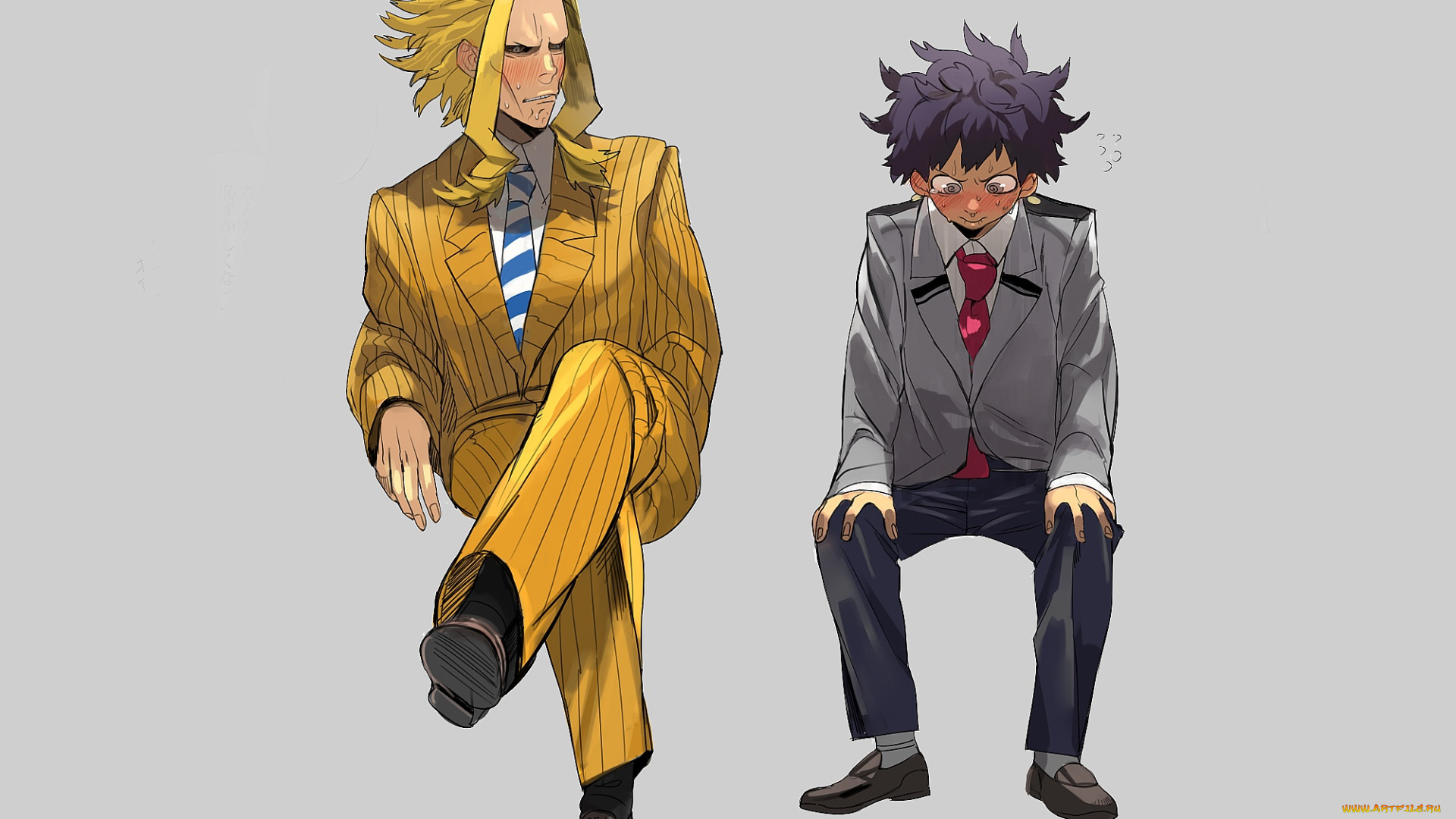 аниме, boku, no, hero, academia, парни