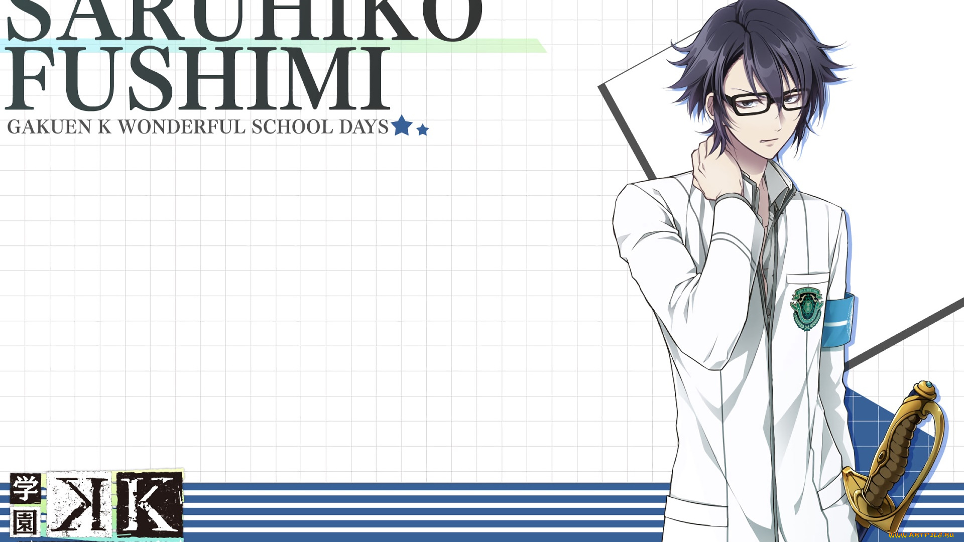 аниме, k, project, персонаж