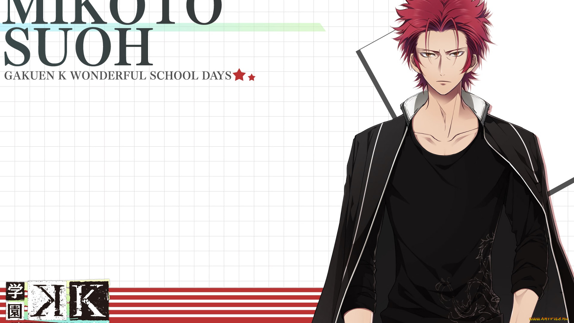 аниме, k, project, персонаж