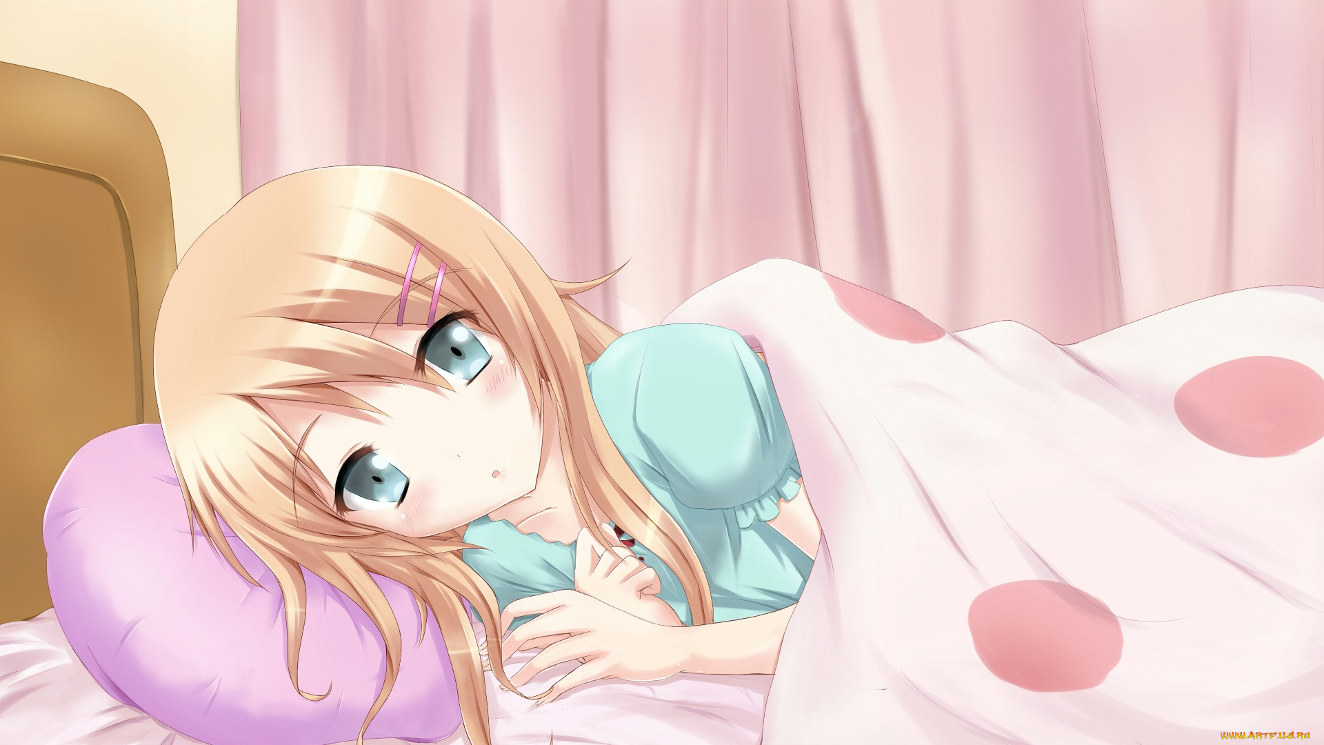 аниме, oreimo, взгляд, девушка, фон