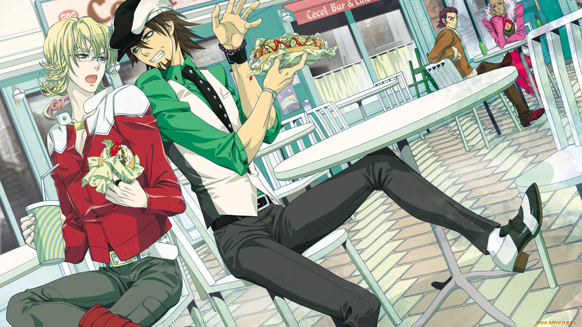 аниме, tiger, and, bunny, барнаби, котецу