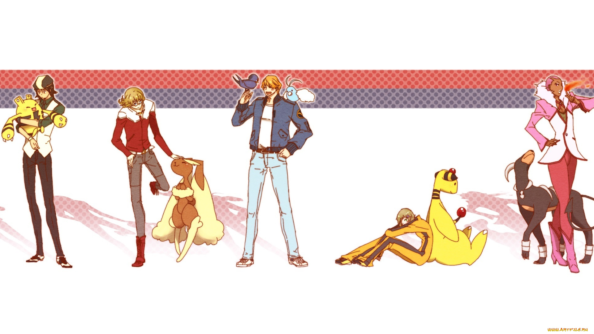 аниме, tiger, and, bunny, разные, покемоны, персонажи