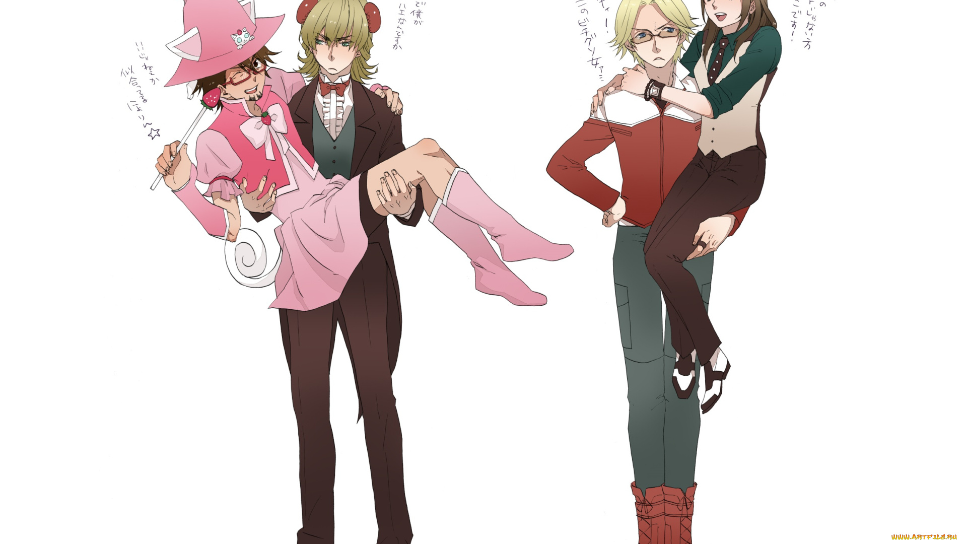 аниме, unknown, , другое, персонажи, разные