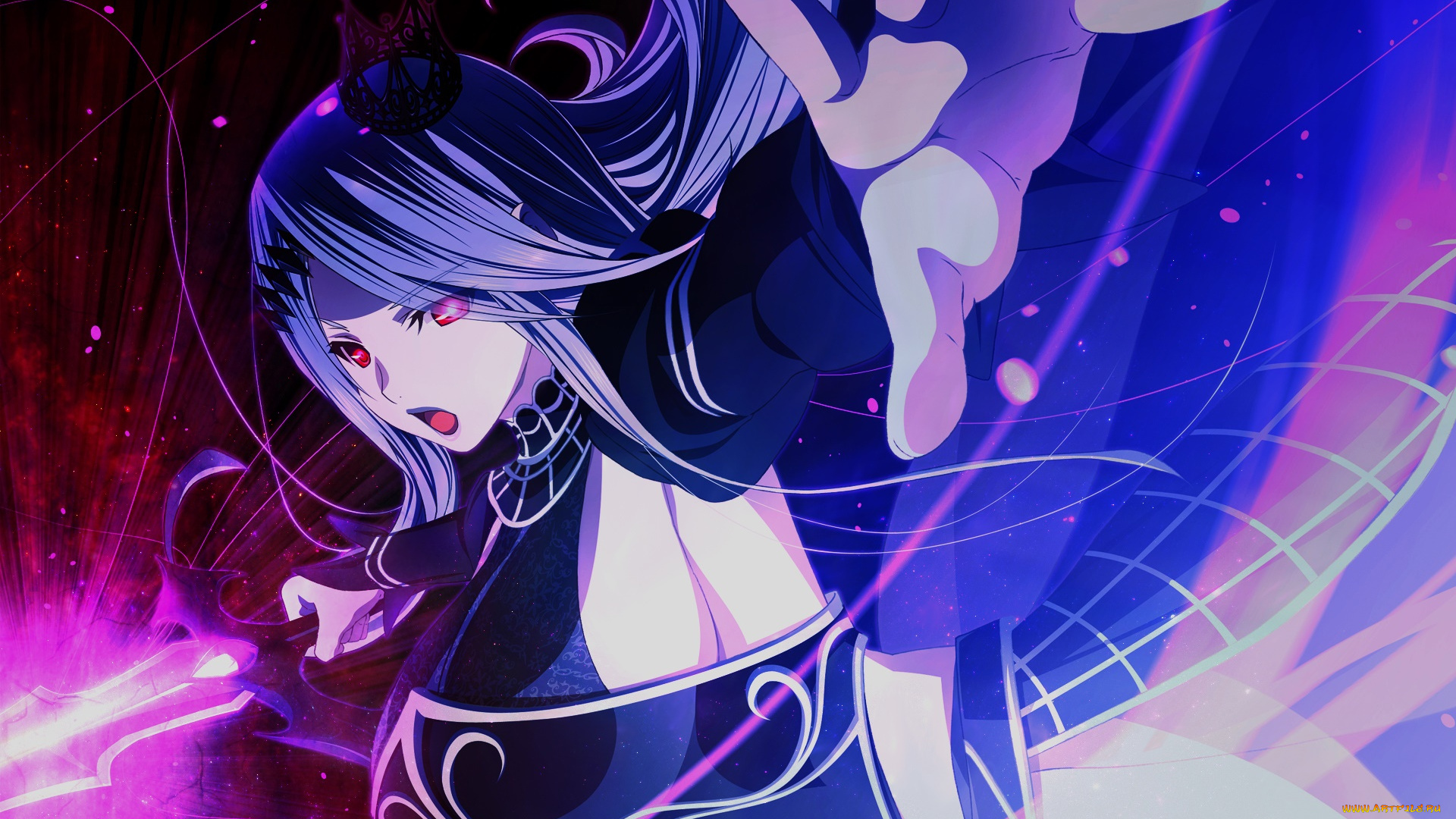 dungeon, of, perks, аниме, unknown, , другое, фон, взгляд, девушка