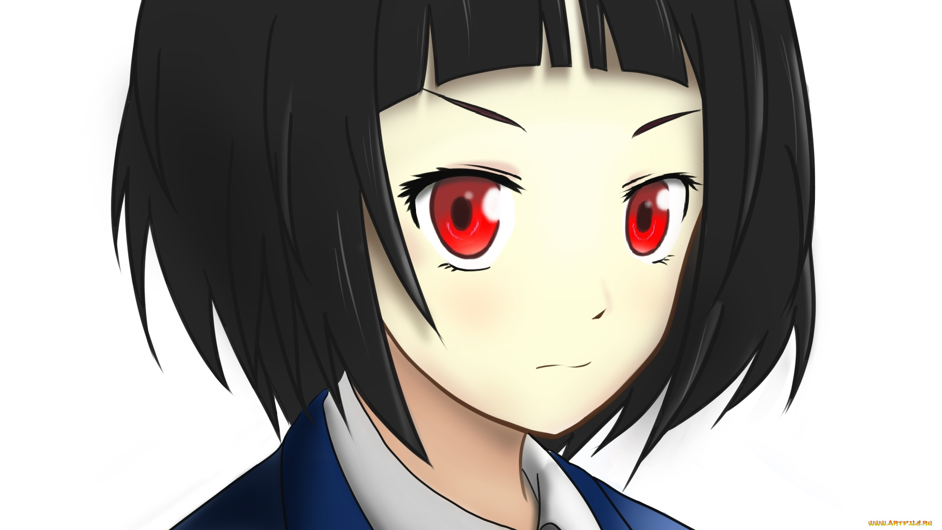 galilei, donna, аниме, девушка, взгляд, фон