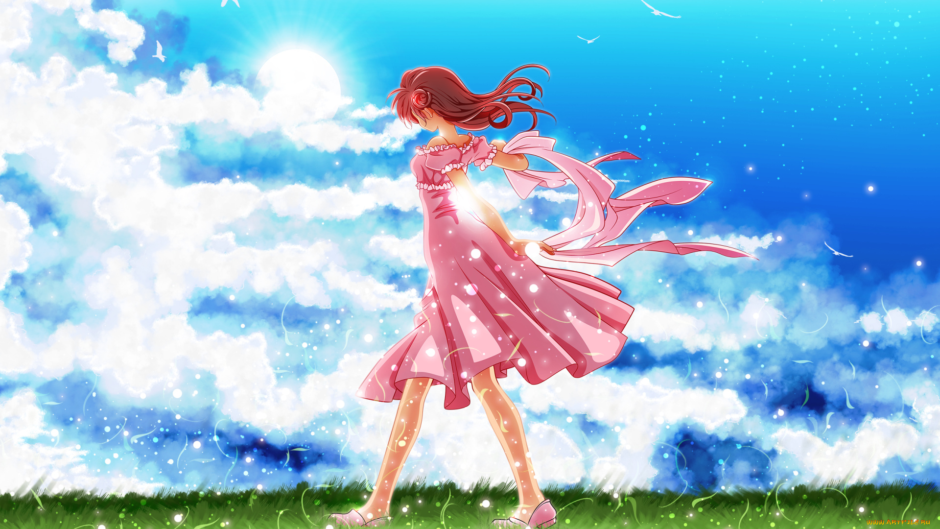 phantom, thief, jeanne, аниме, phantom, фон, взгляд, девушка