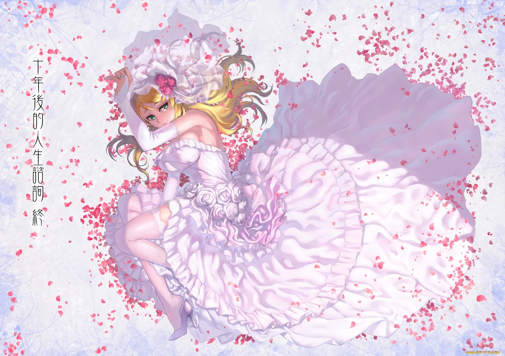 аниме, oreimo, фон, взгляд, девушка