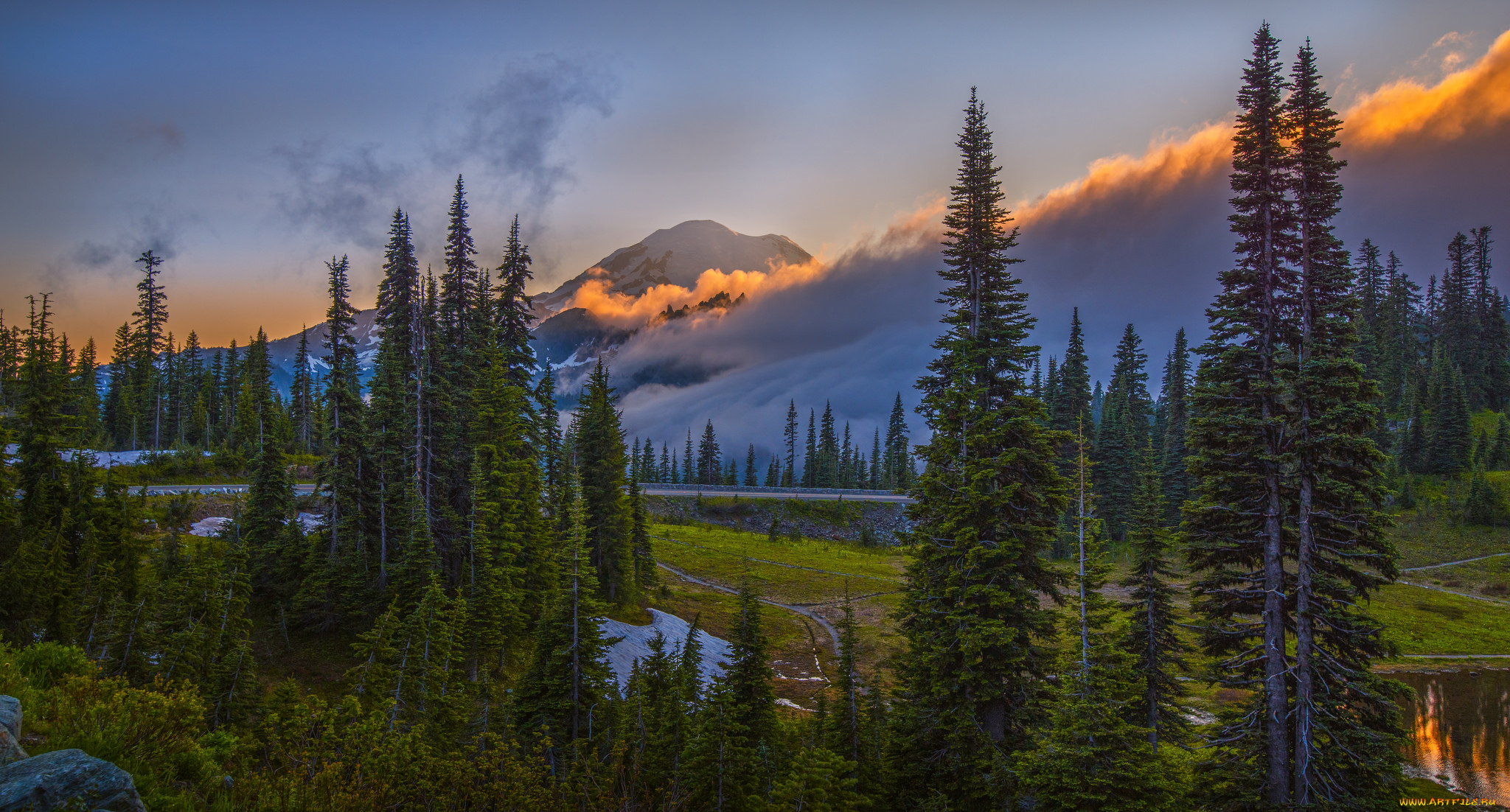 природа, горы, скалы