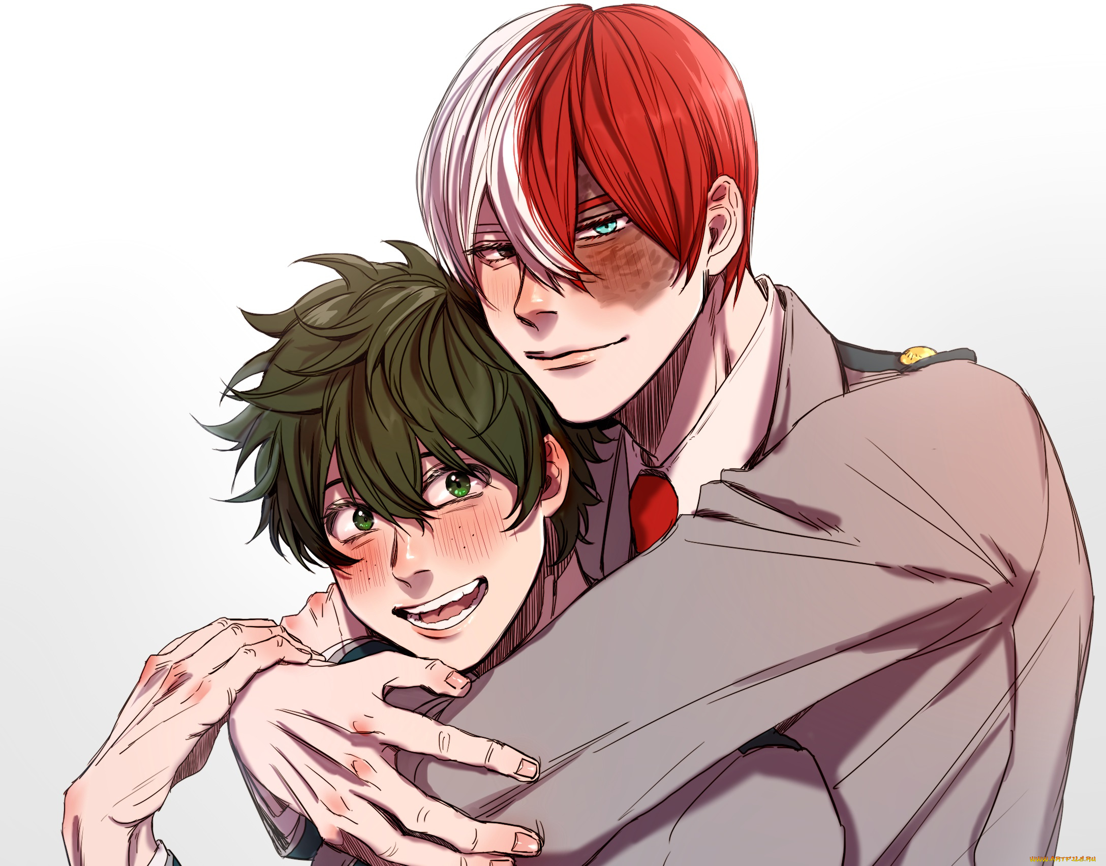 аниме, boku, no, hero, academia, парни