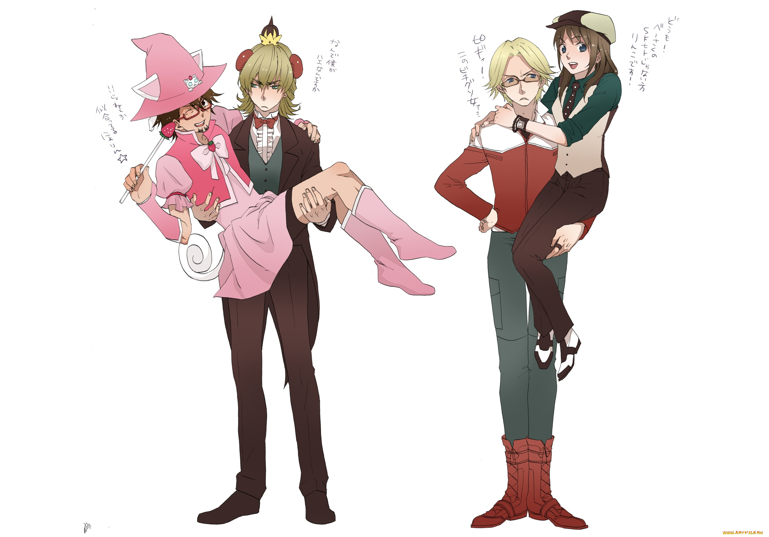 аниме, unknown, , другое, персонажи, разные