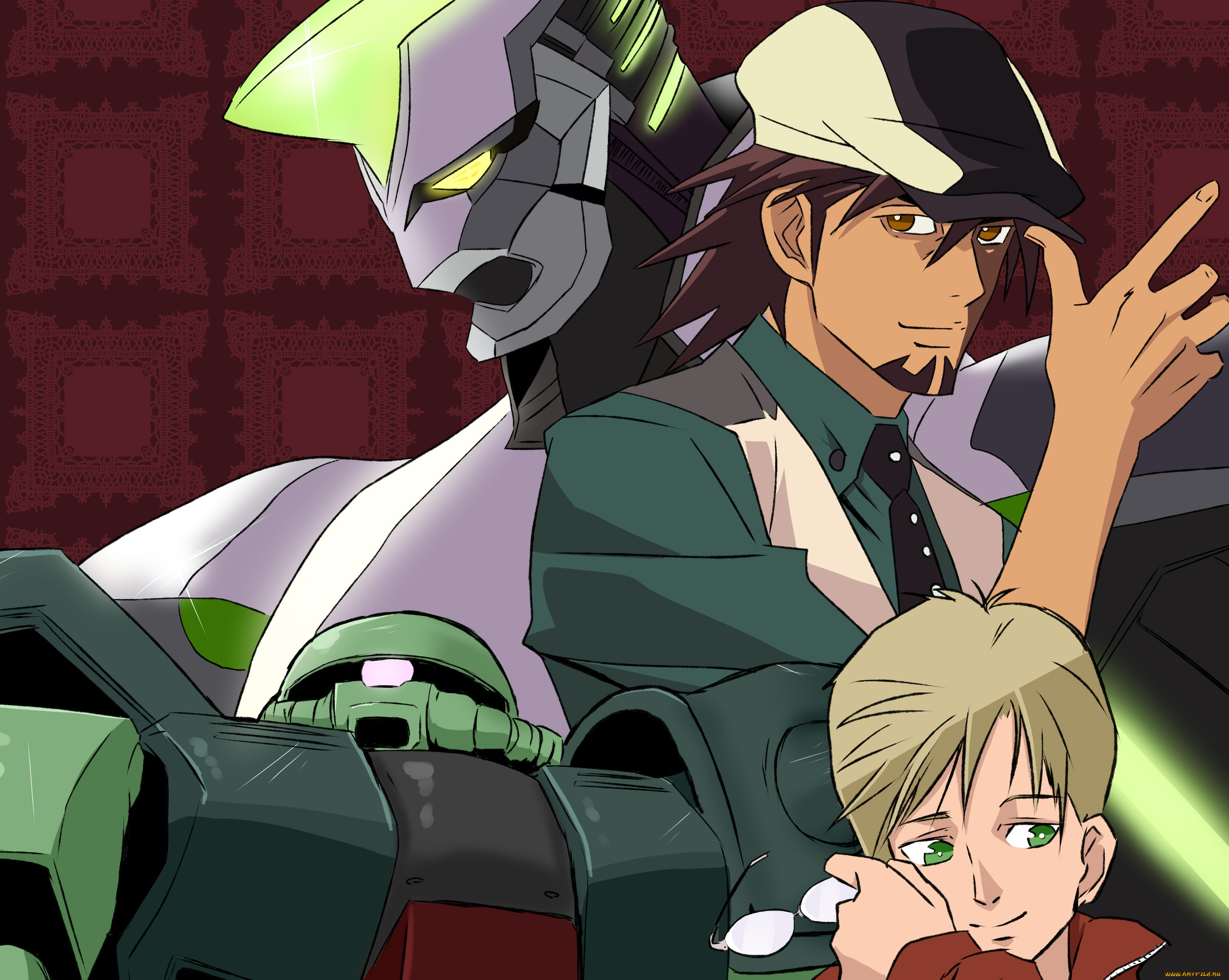 аниме, unknown, , другое, разные, персонажи, парни