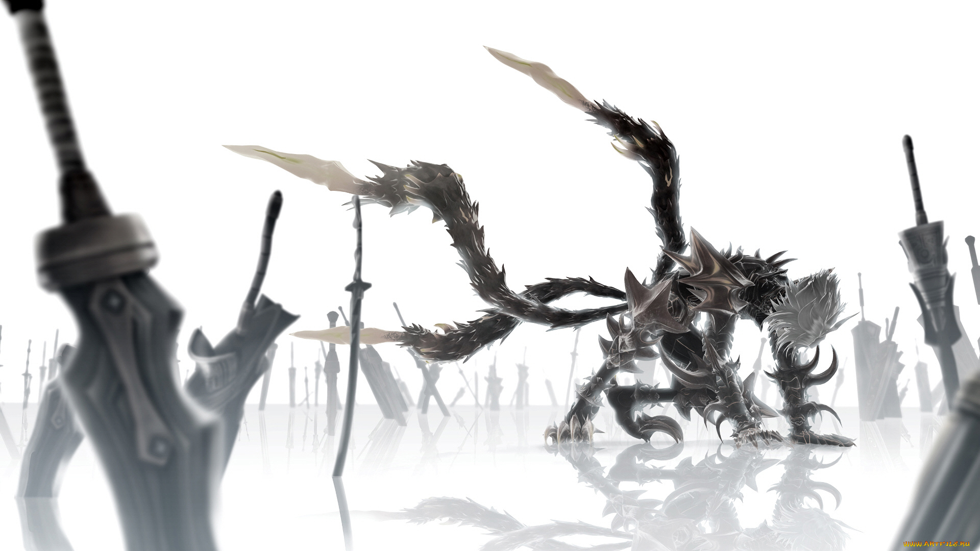 аниме, hack, sign, монстр