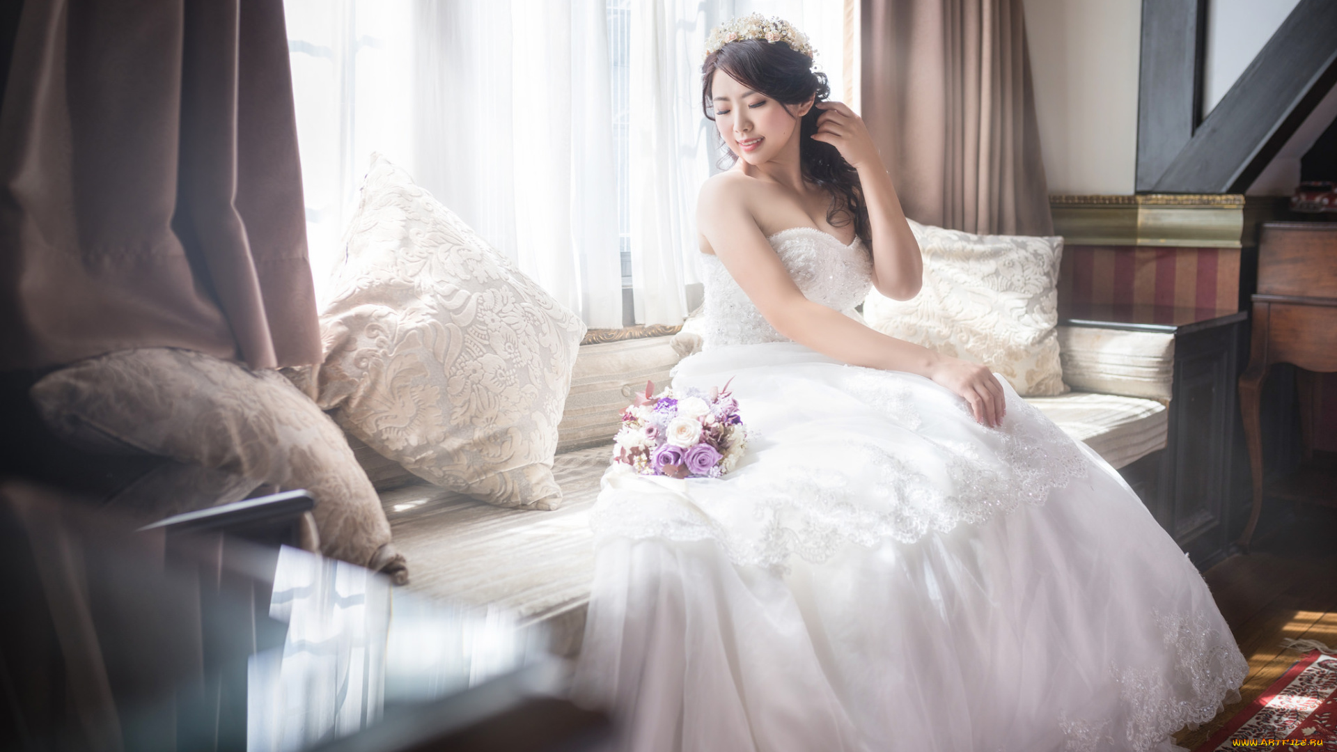 девушки, -unsort, , невесты, свадьба, любовь, праздник, платье, невеста