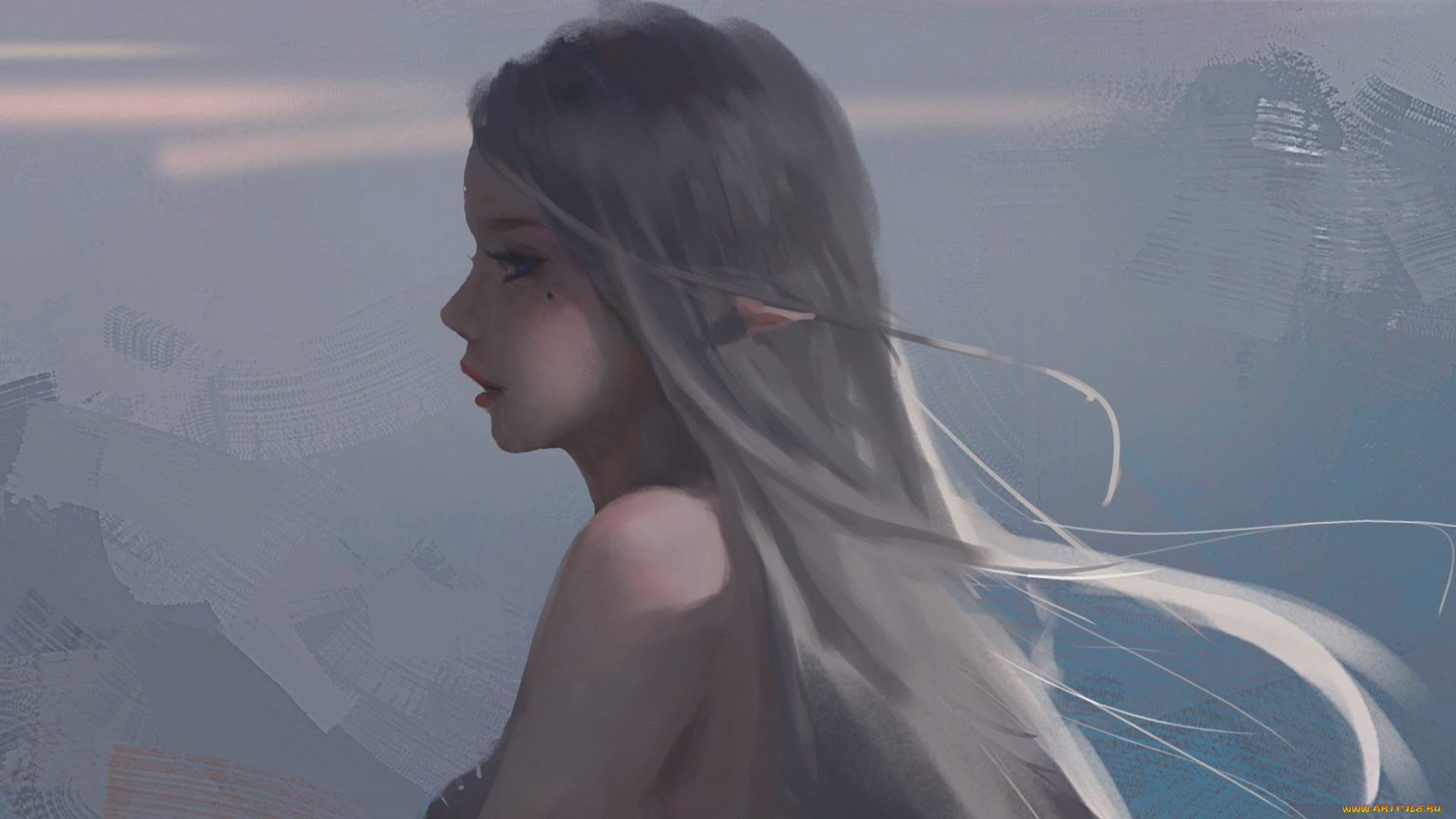 фэнтези, _ghost, blade, , , призрачный, клинок, девушка