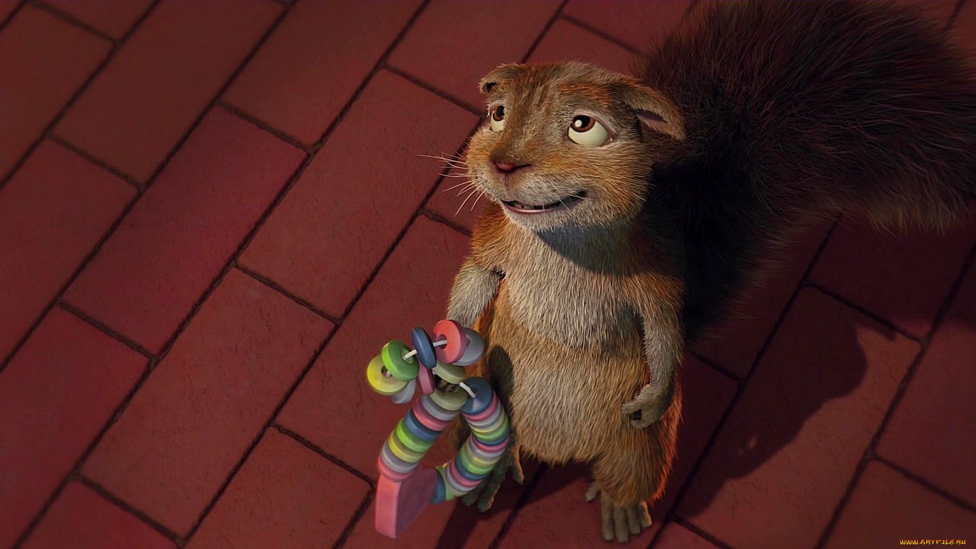 мультфильмы, the, wild, бусы, белка