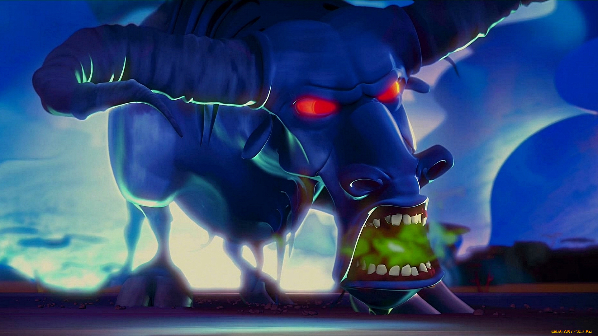 мультфильмы, the, wild, рога, существо