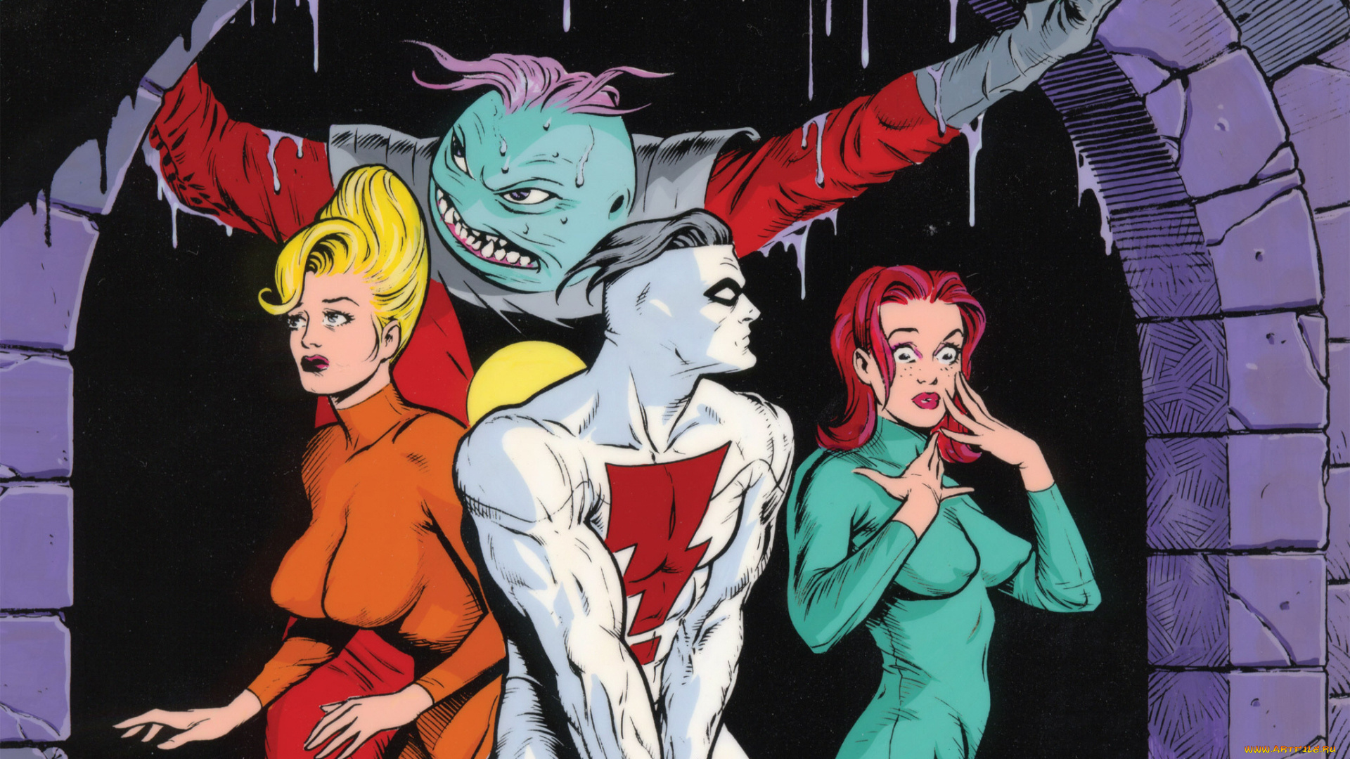 рисованное, комиксы, madman