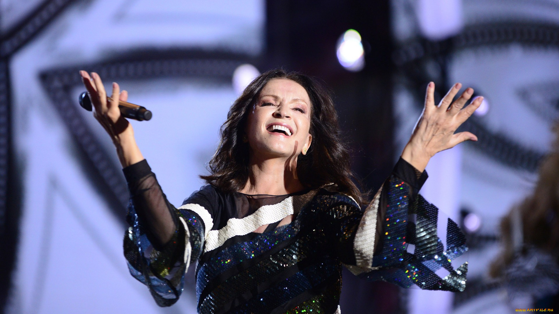 ротару, музыка, -, другое, певица, женщина, концерт, микрофон