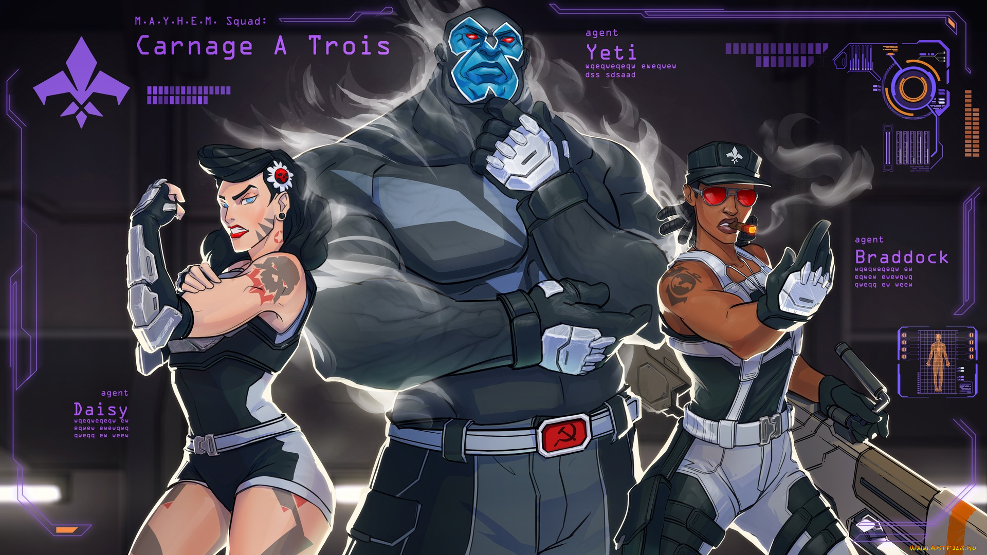 видео, игры, agents, of, mayhem, agents, of, mayhem