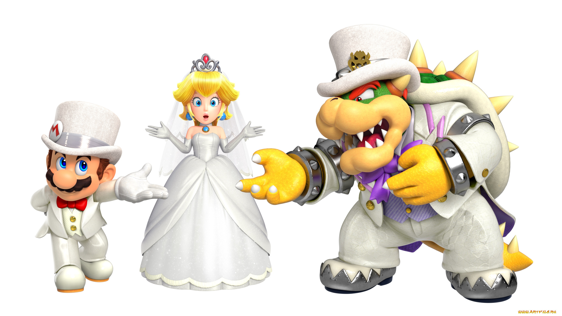 видео, игры, super, mario, odyssey, super, mario, odyssey, персонажи