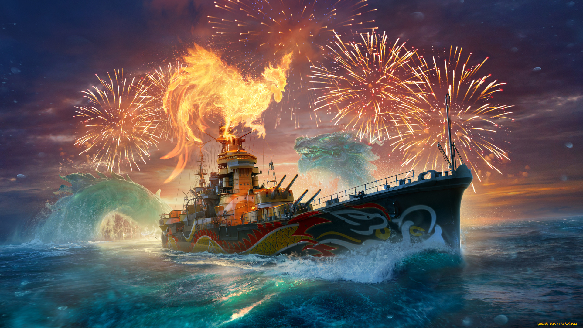 видео, игры, world, of, warships, онлайн, world, of, warships, симулятор, action