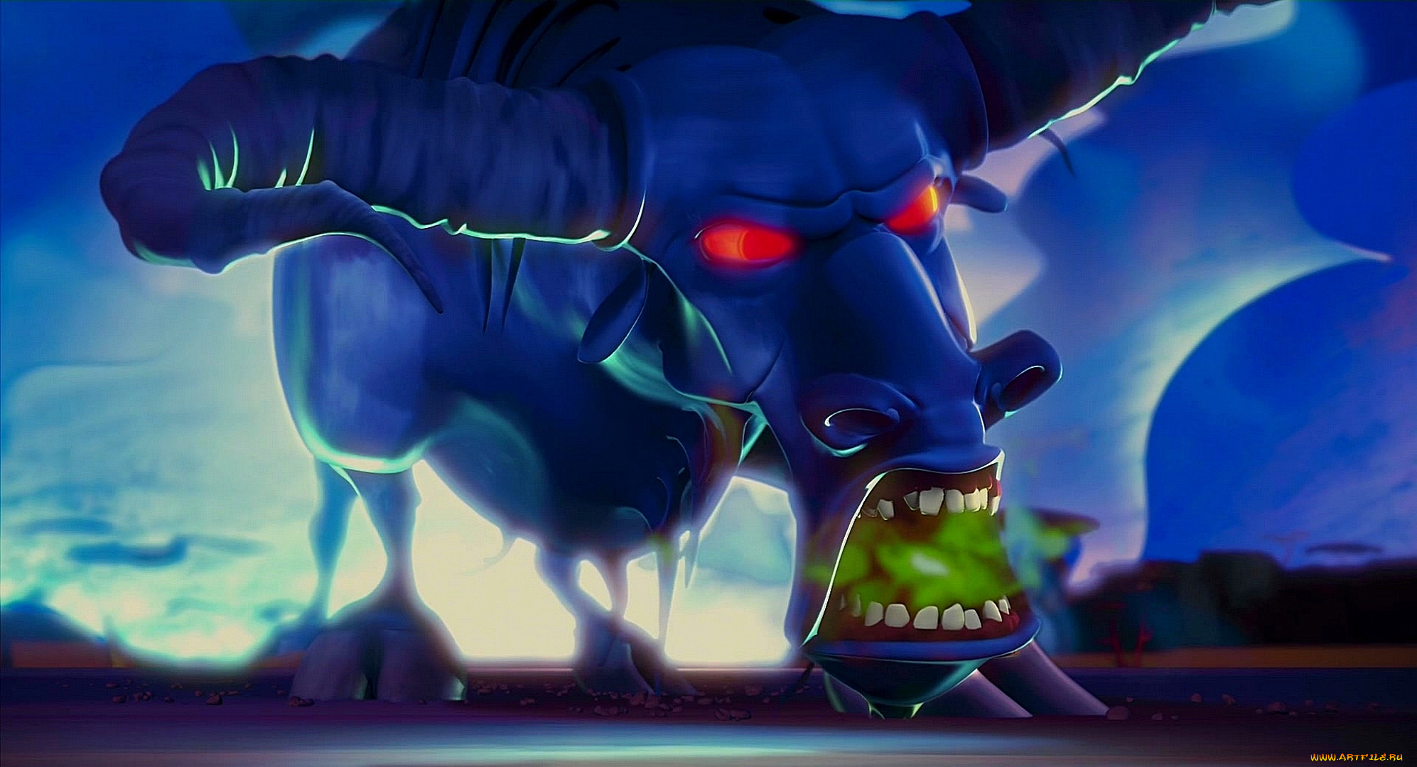 мультфильмы, the, wild, рога, существо