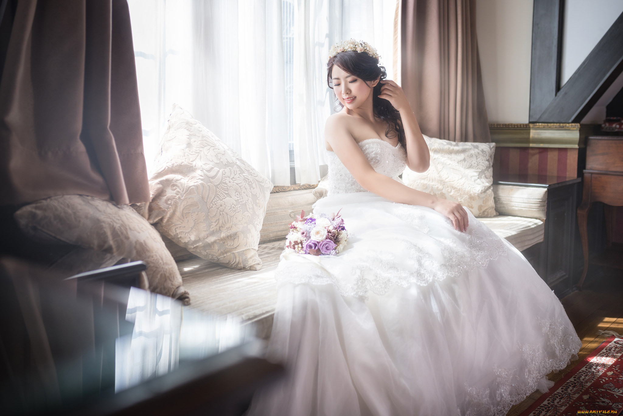 девушки, -unsort, , невесты, свадьба, любовь, праздник, платье, невеста