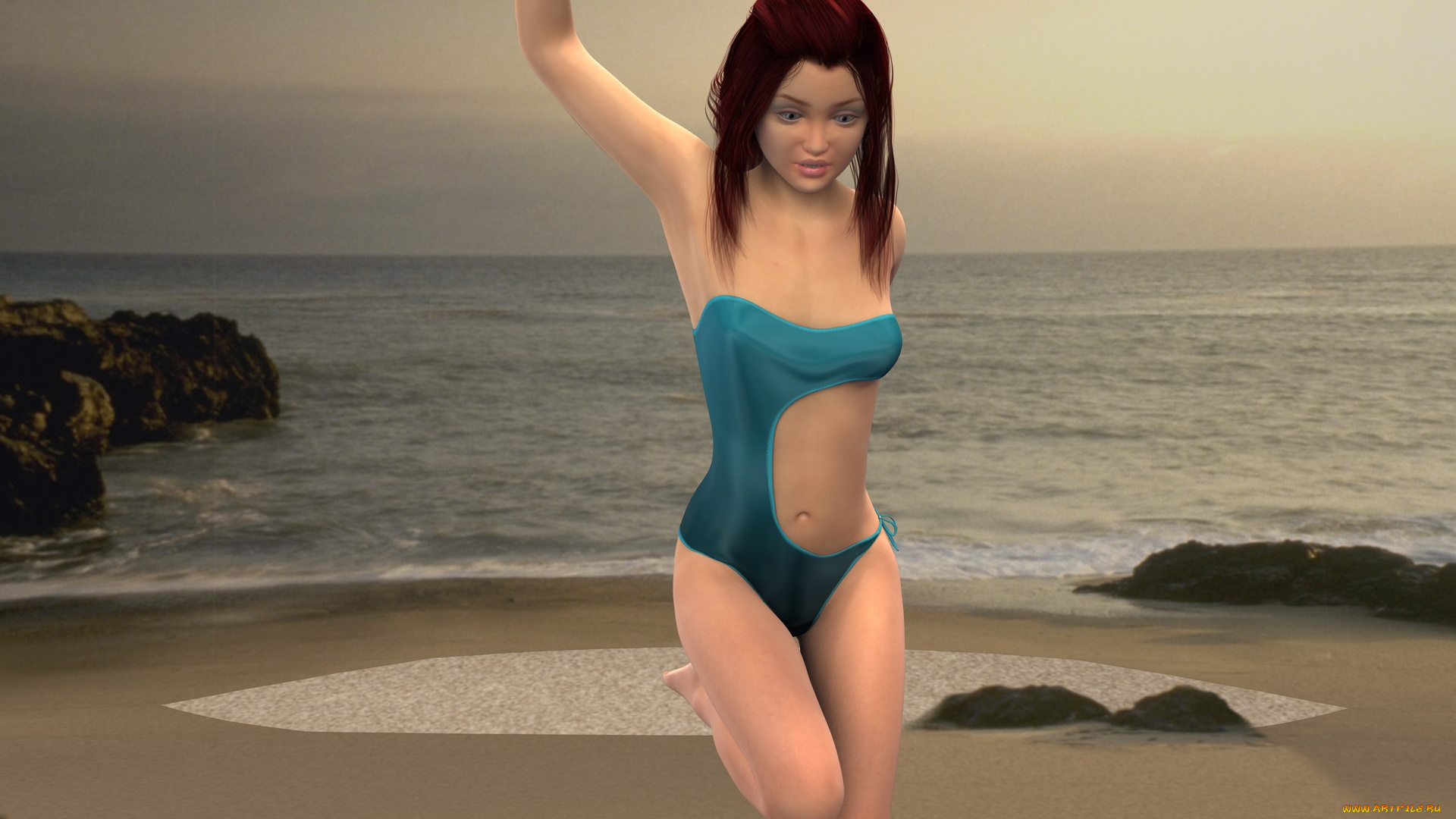 3д, графика, люди, , people, взгляд, фон, девушка