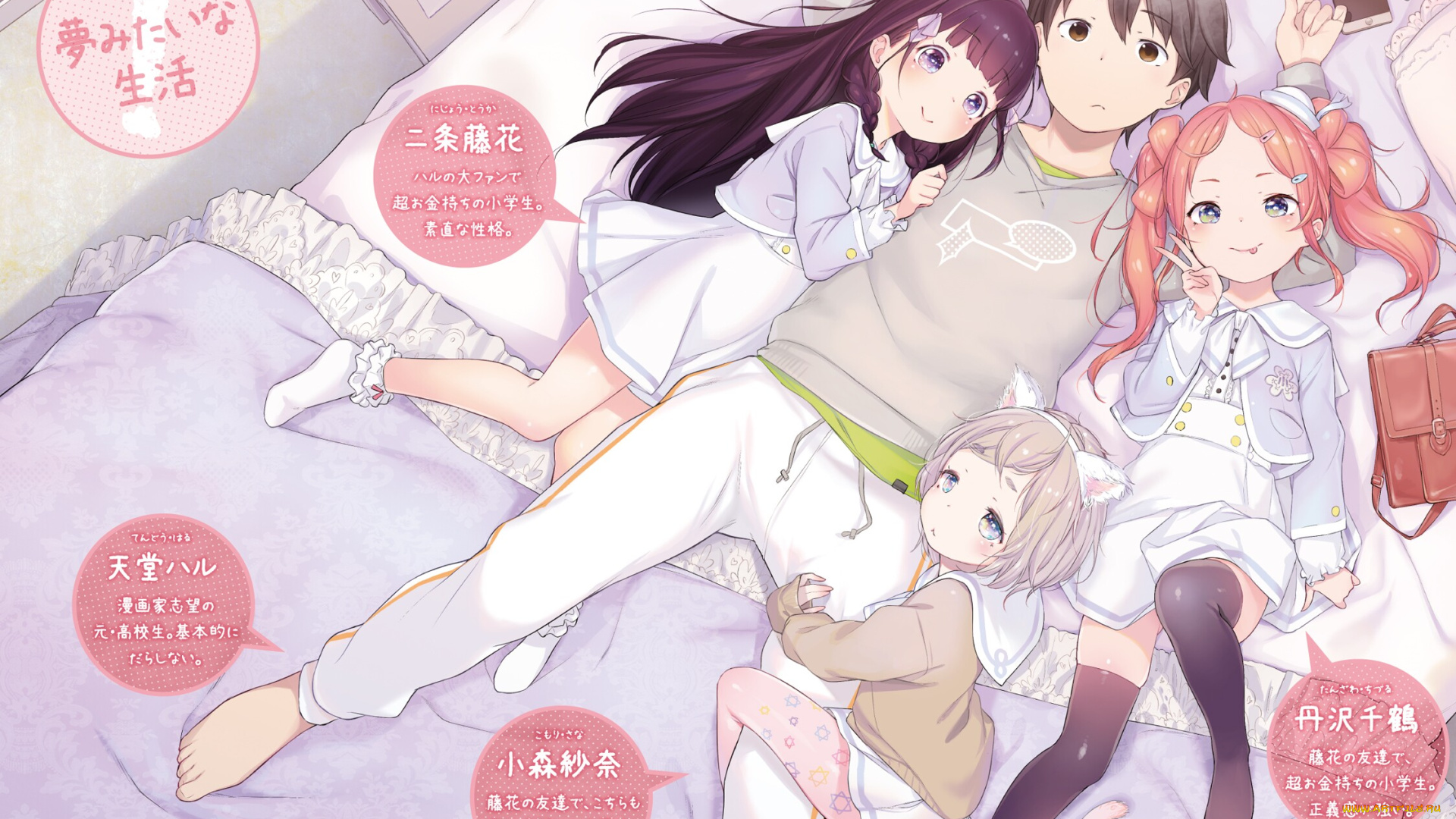 аниме, kyou, kara, ore, wa, loli, no, himo, девушки, парень