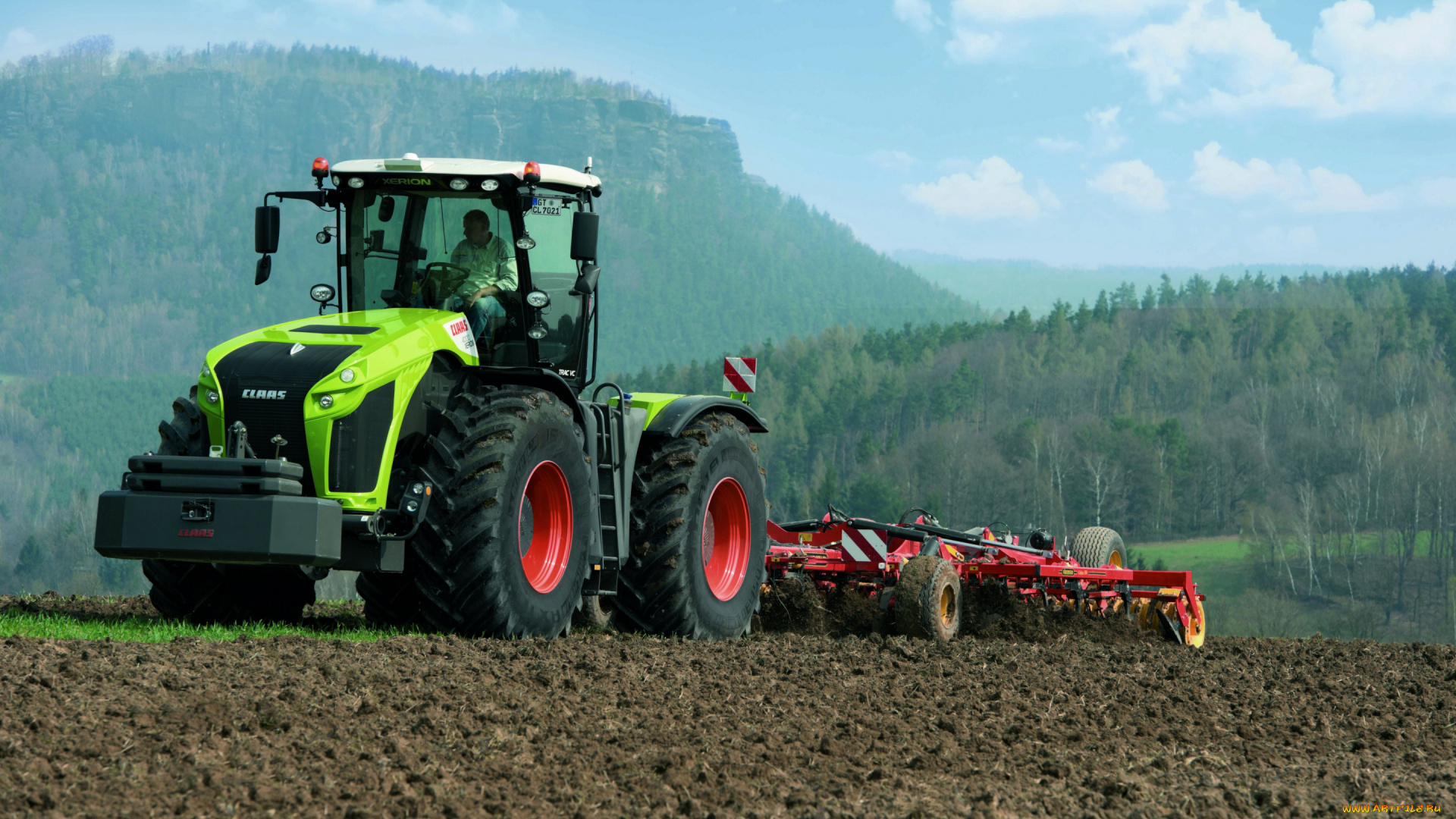 claas, xerion, 4000, техника, тракторы, трактор, claas, хerion, 4000, сельскохозяйственная