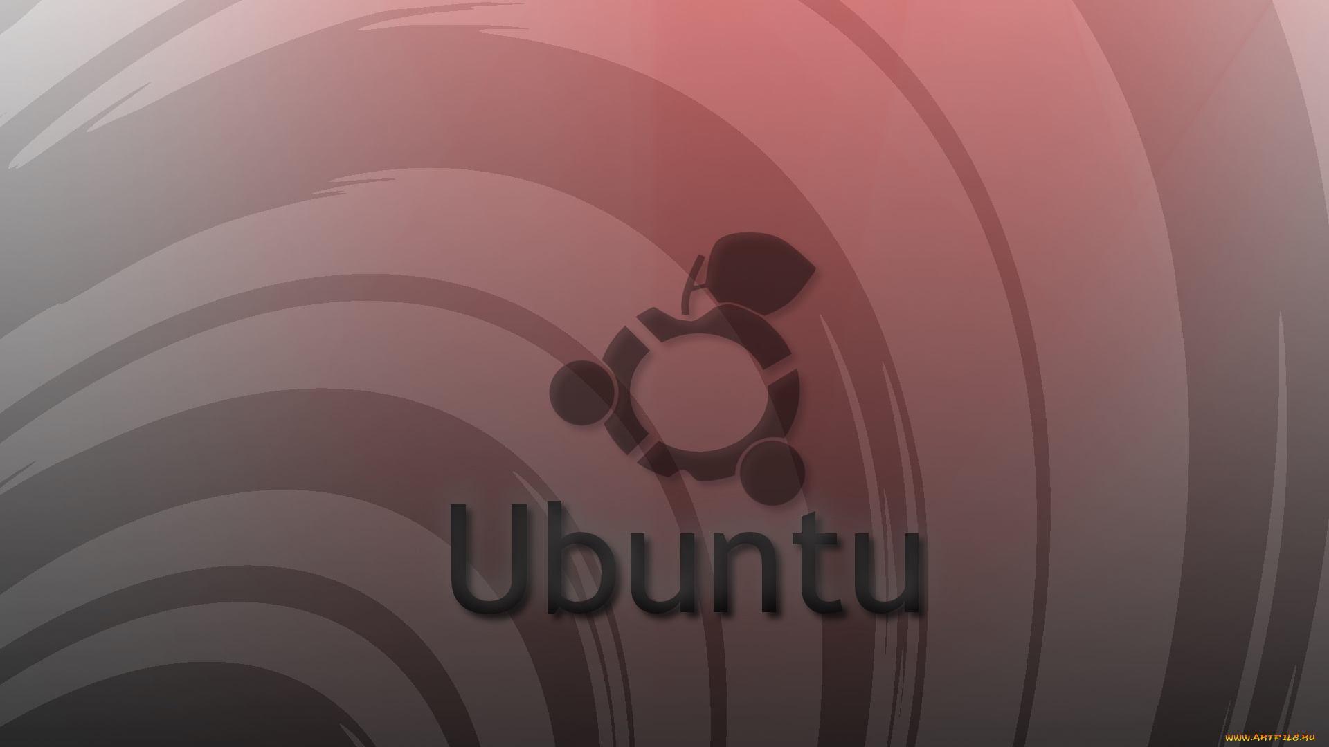 компьютеры, ubuntu, linux, фон, логотип