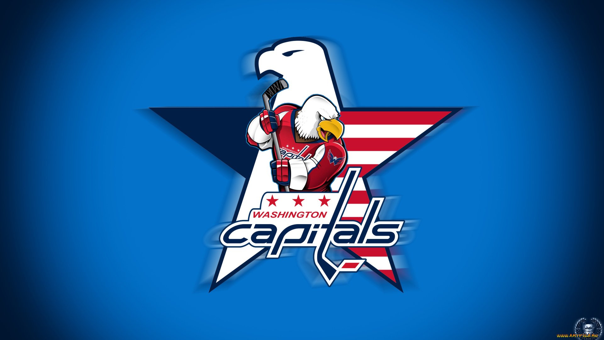 спорт, эмблемы, клубов, национальная, хоккейная, лига, игра, вашингтон, hockey, кэпиталз, синий, хоккей, фон, лого, washington, capitals, нхл, nhl, логотип