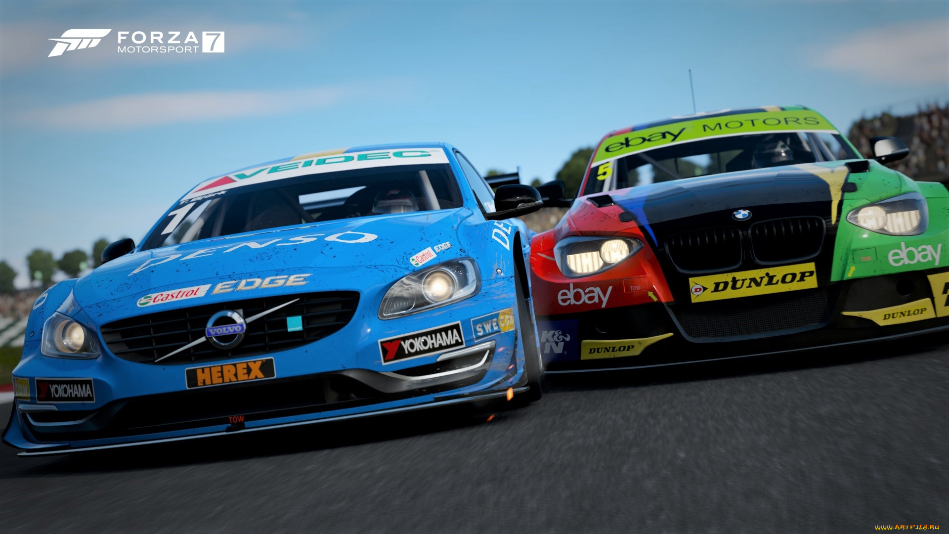 видео, игры, forza, motorsport, 7, forza, motorsport, 7