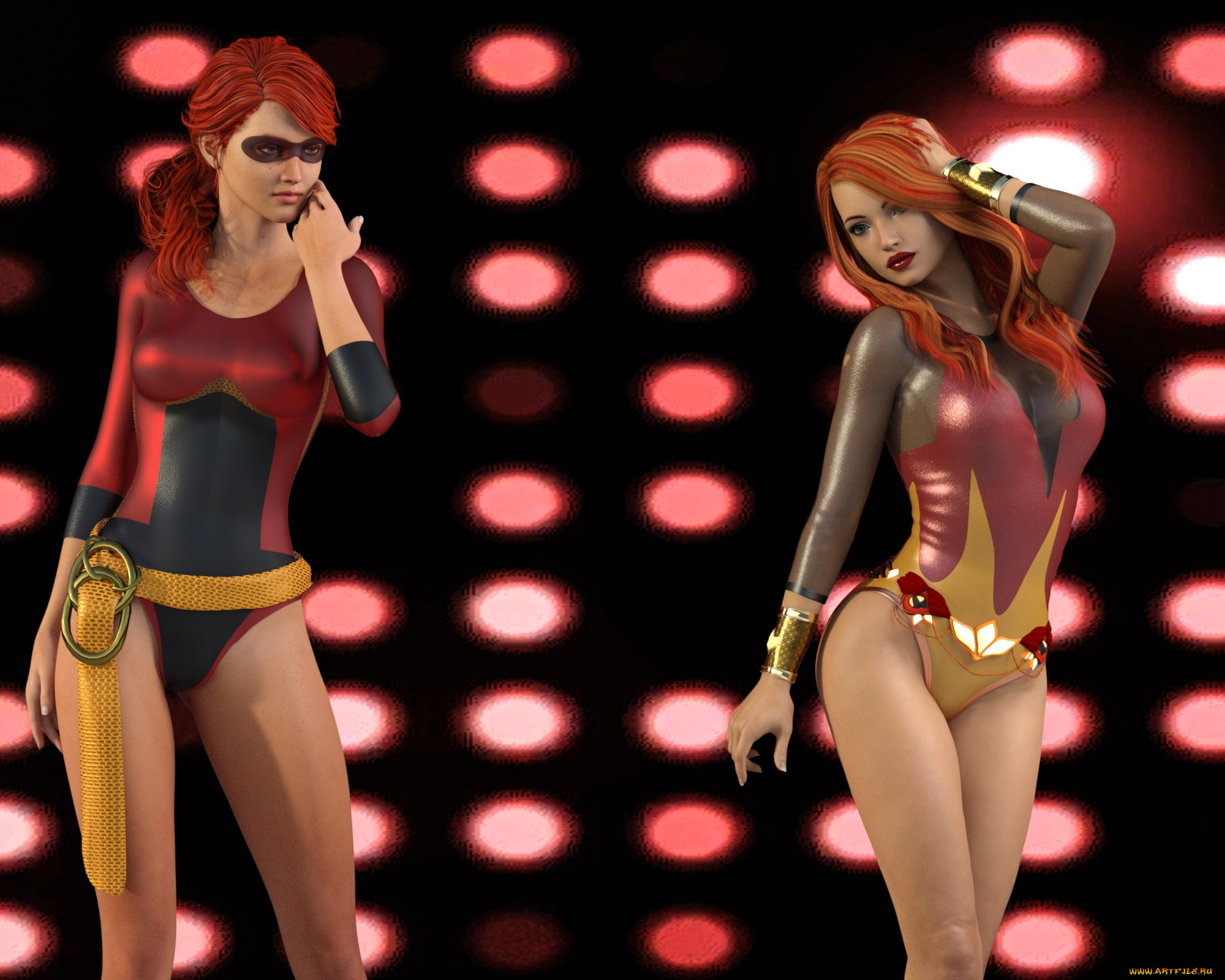 3д, графика, люди, , people, фон, взгляд, девушки