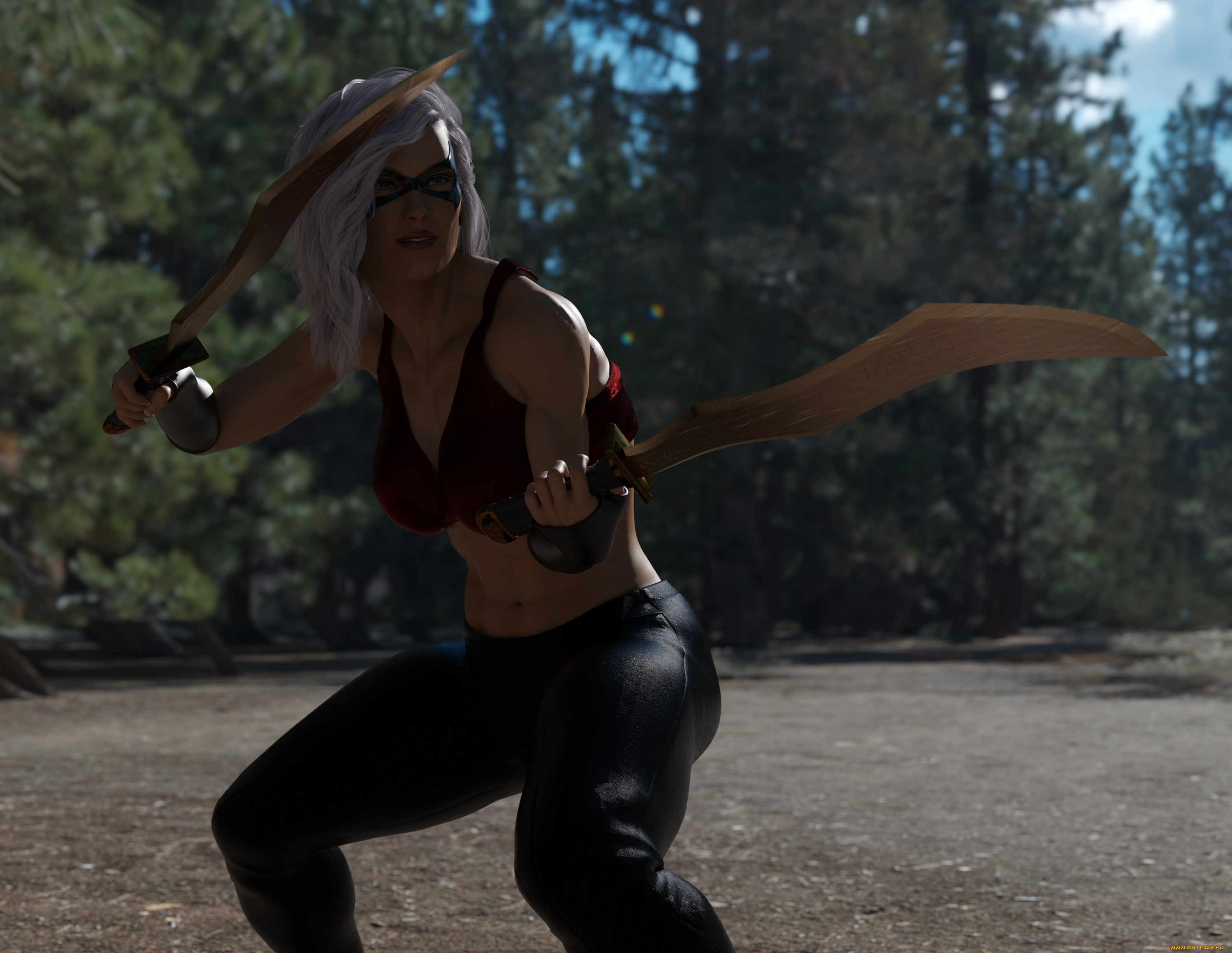 3д, графика, фантазия, , fantasy, девушка, фон, взгляд