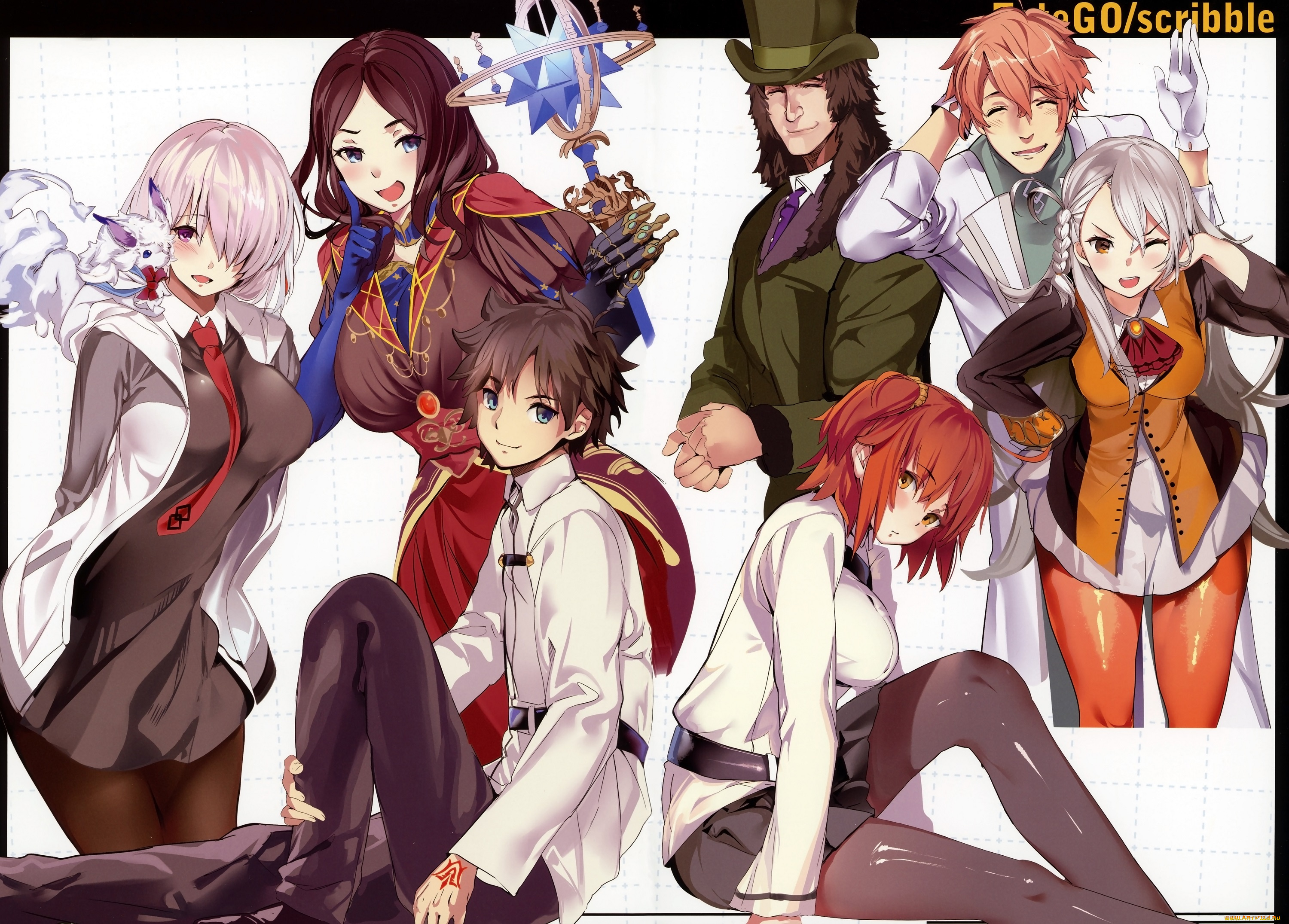 аниме, fate, stay, night, судьба, великая, кампания