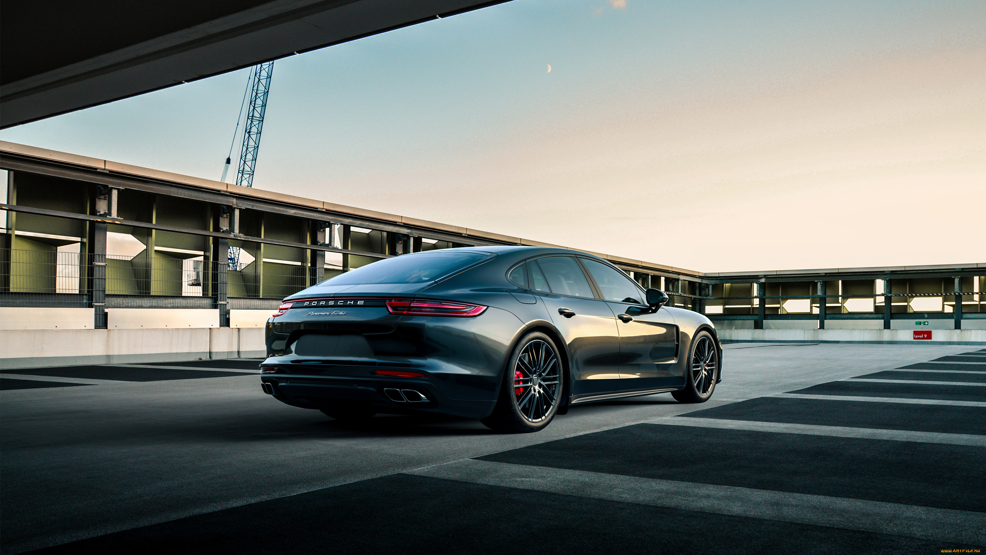 2018, porsche, panamera, turbo, автомобили, porsche, порше, вид, сзади, седан, 2018, panamera, turbo