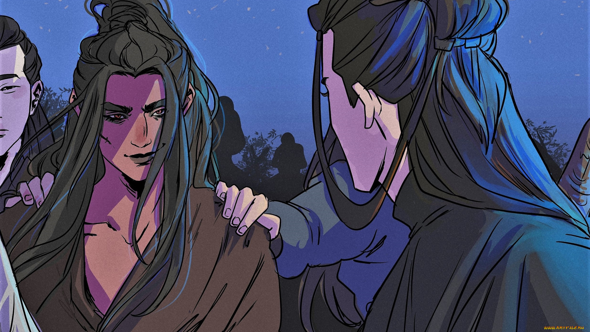 рисованное, кино, , мультфильмы, сюэ, ян, заклинатели, цзинь, гуанъяо