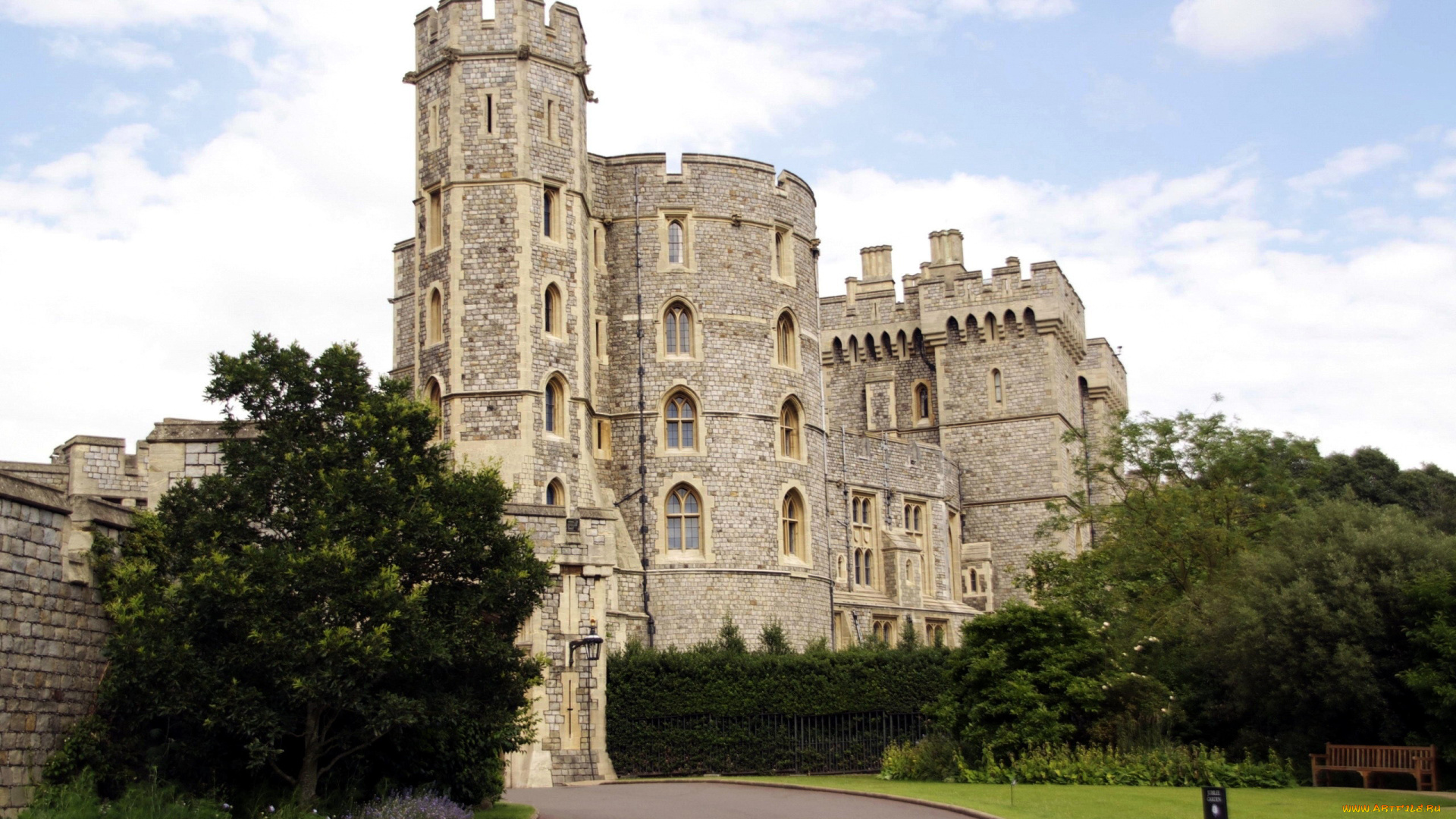 windsor, castle, города, замок, виндзор, , великобритания, windsor, castle