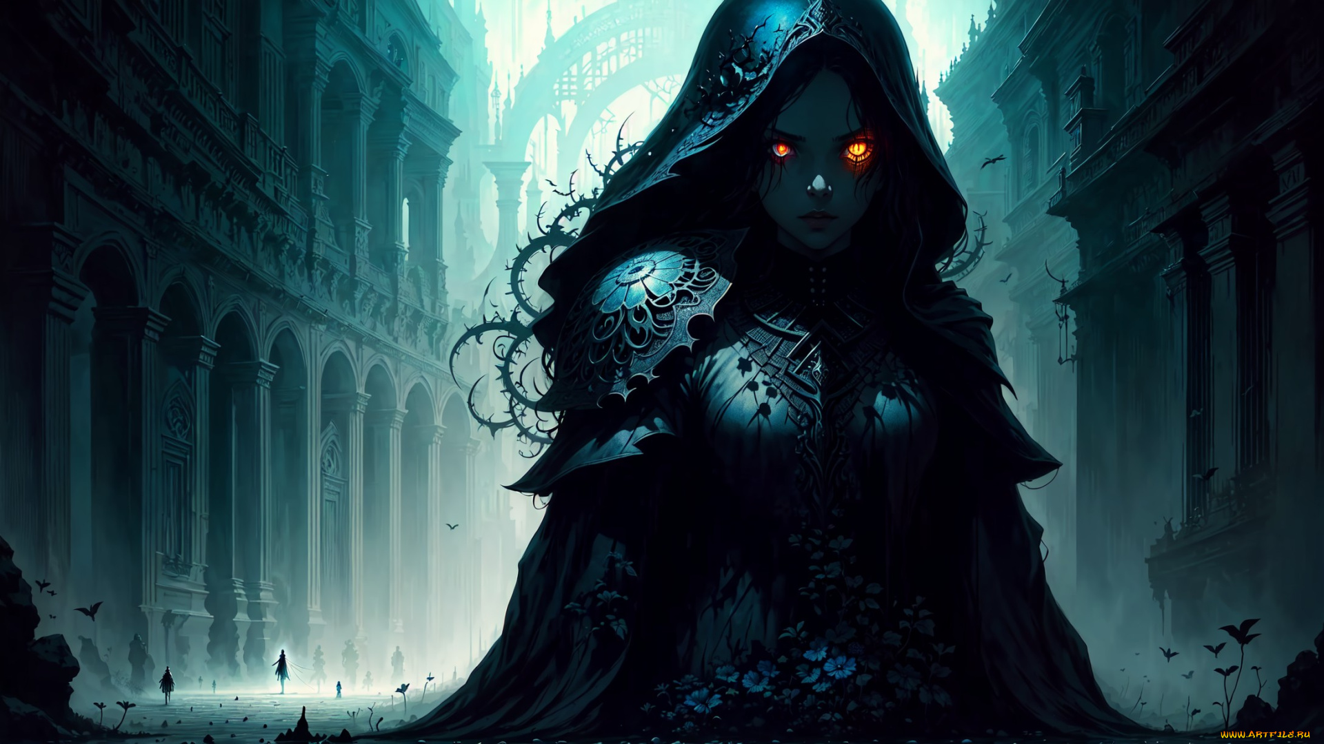 аниме, магия, , колдовство, , halloween, нейросети, графика, нейроарт, ai, art, нейронные, сети, рисунки, нейро, искусство