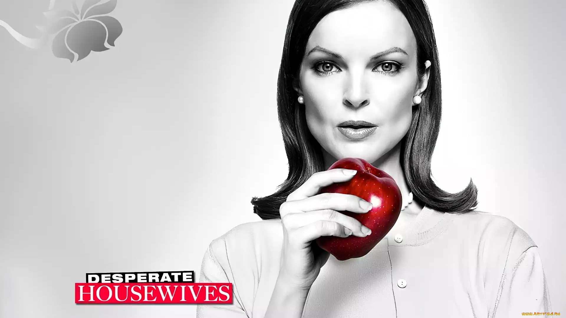 кино, фильмы, desperate, housewives, женщина, яблоко