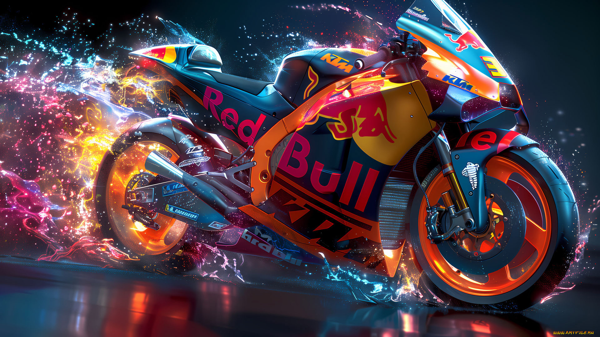 мотоциклы, 3d