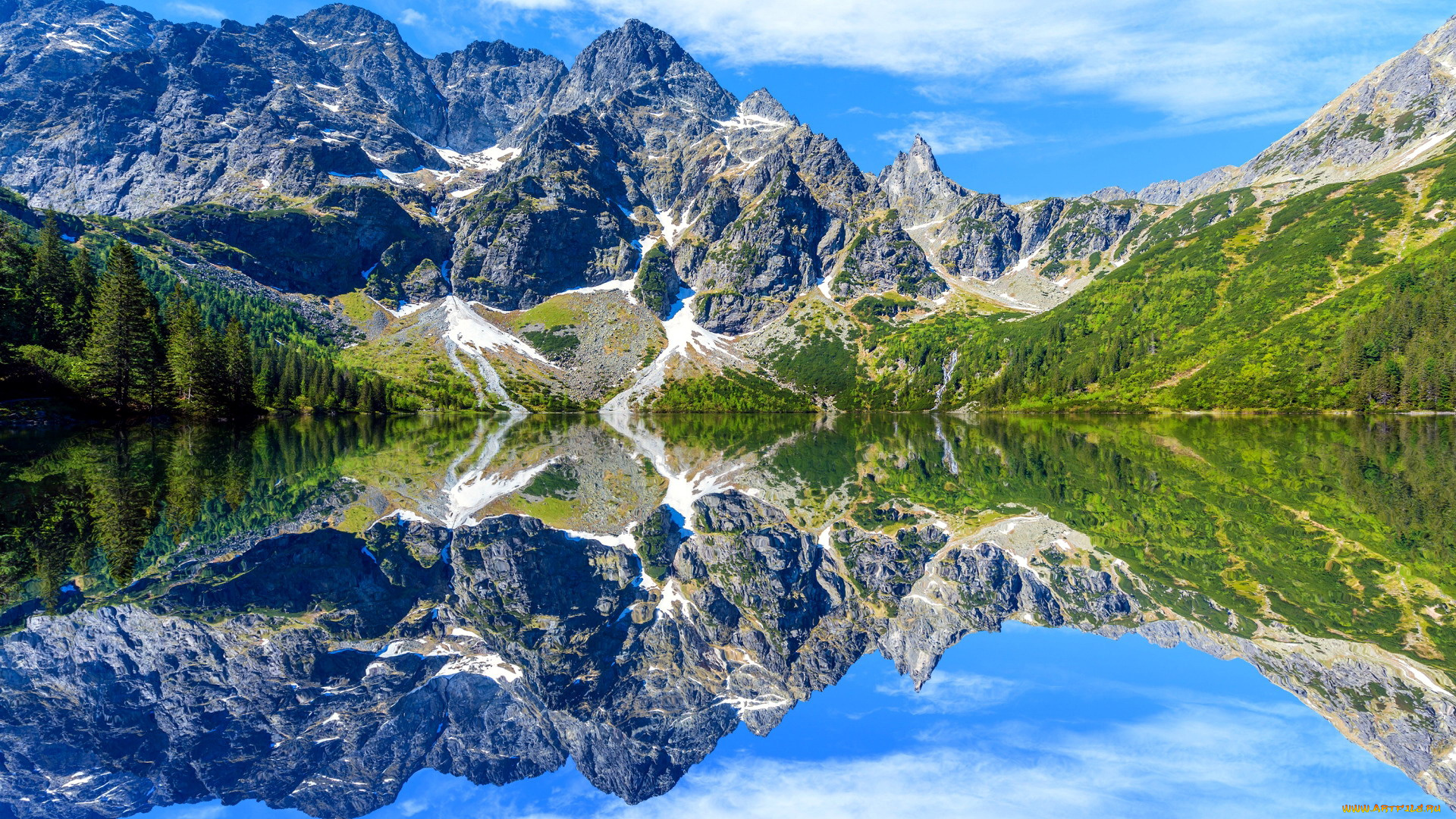 sea, eye, lake, tatra, mountains, poland, природа, реки, озера, sea, eye, lake, tatra, mountains