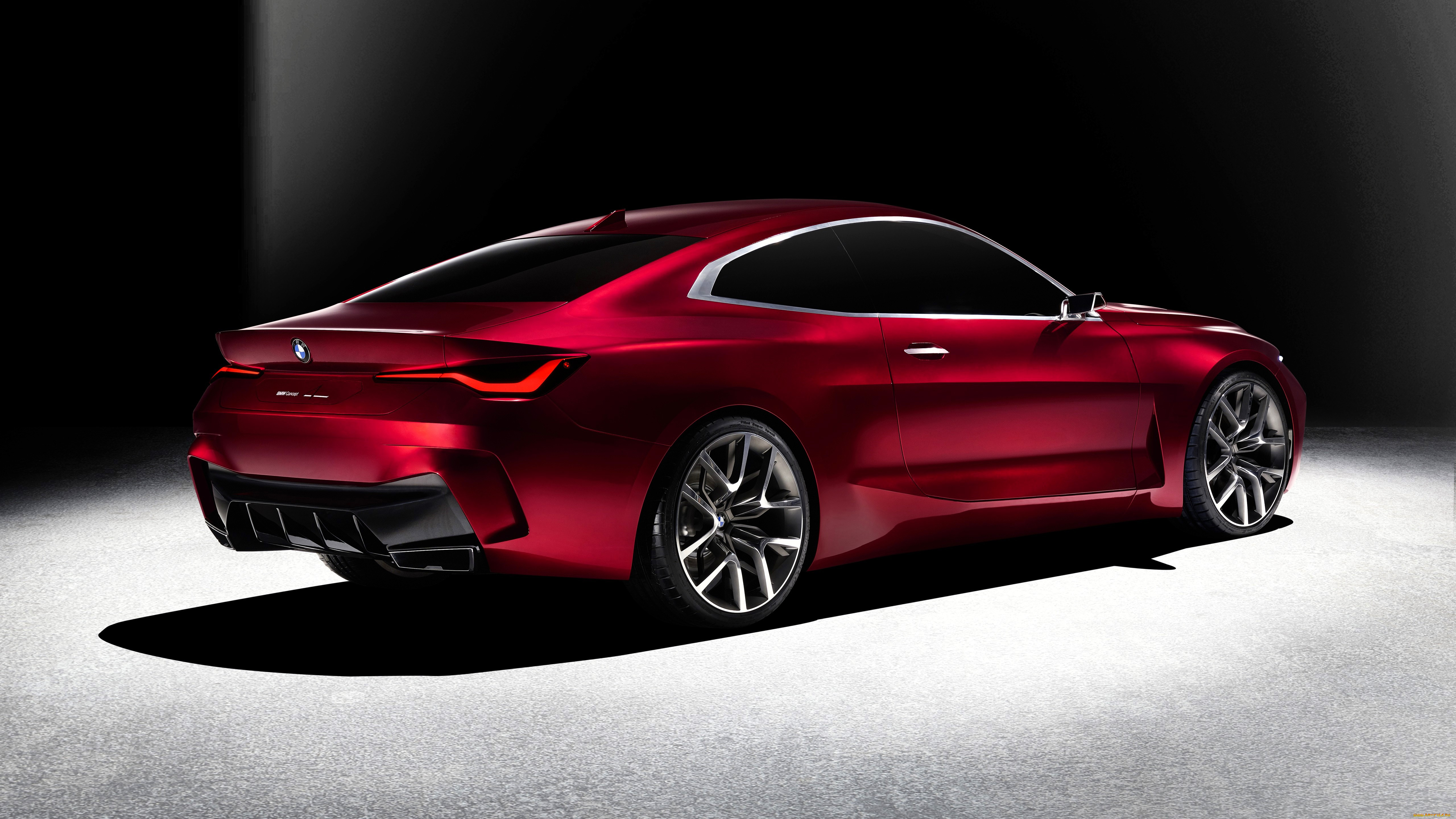 bmw, concept, автомобили, bmw, красный, тень