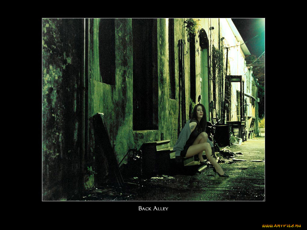 back, alley, разное