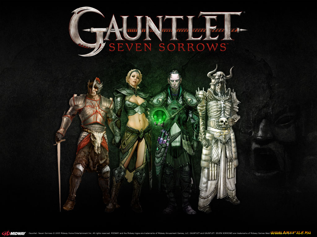 видео, игры, gauntlet, seven, sorrows
