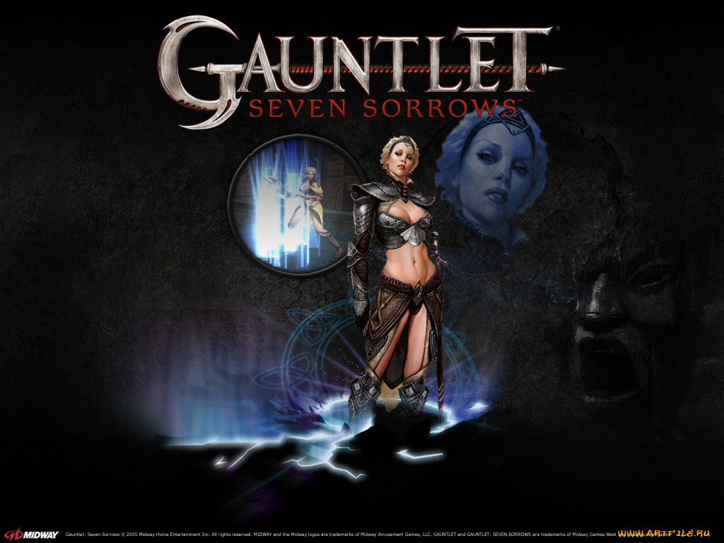 видео, игры, gauntlet, seven, sorrows