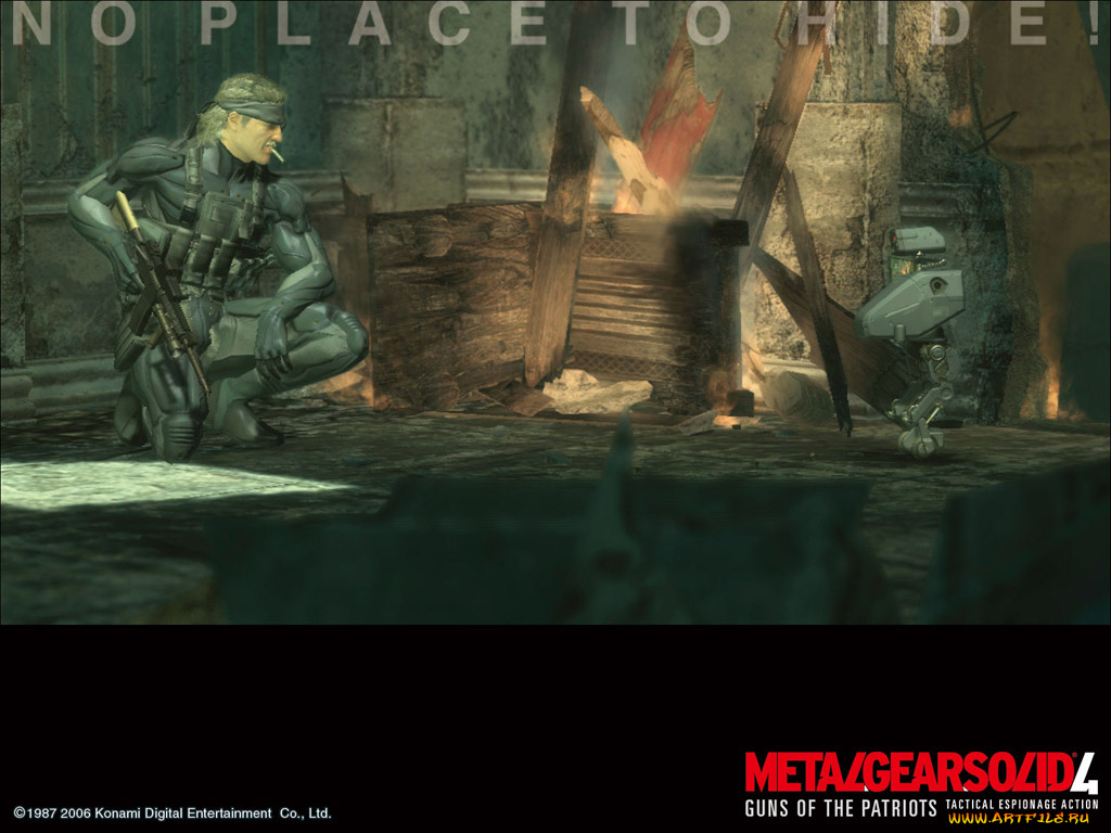 видео, игры, metal, gear, solid, guns, of, the, patriots