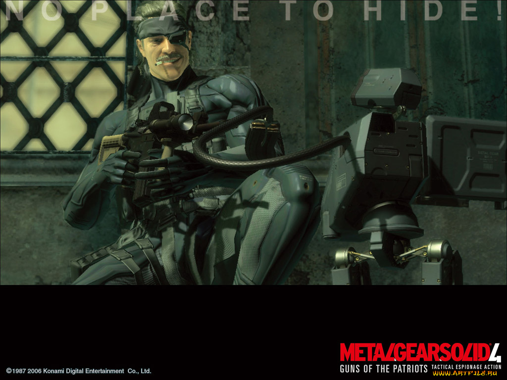 видео, игры, metal, gear, solid, guns, of, the, patriots