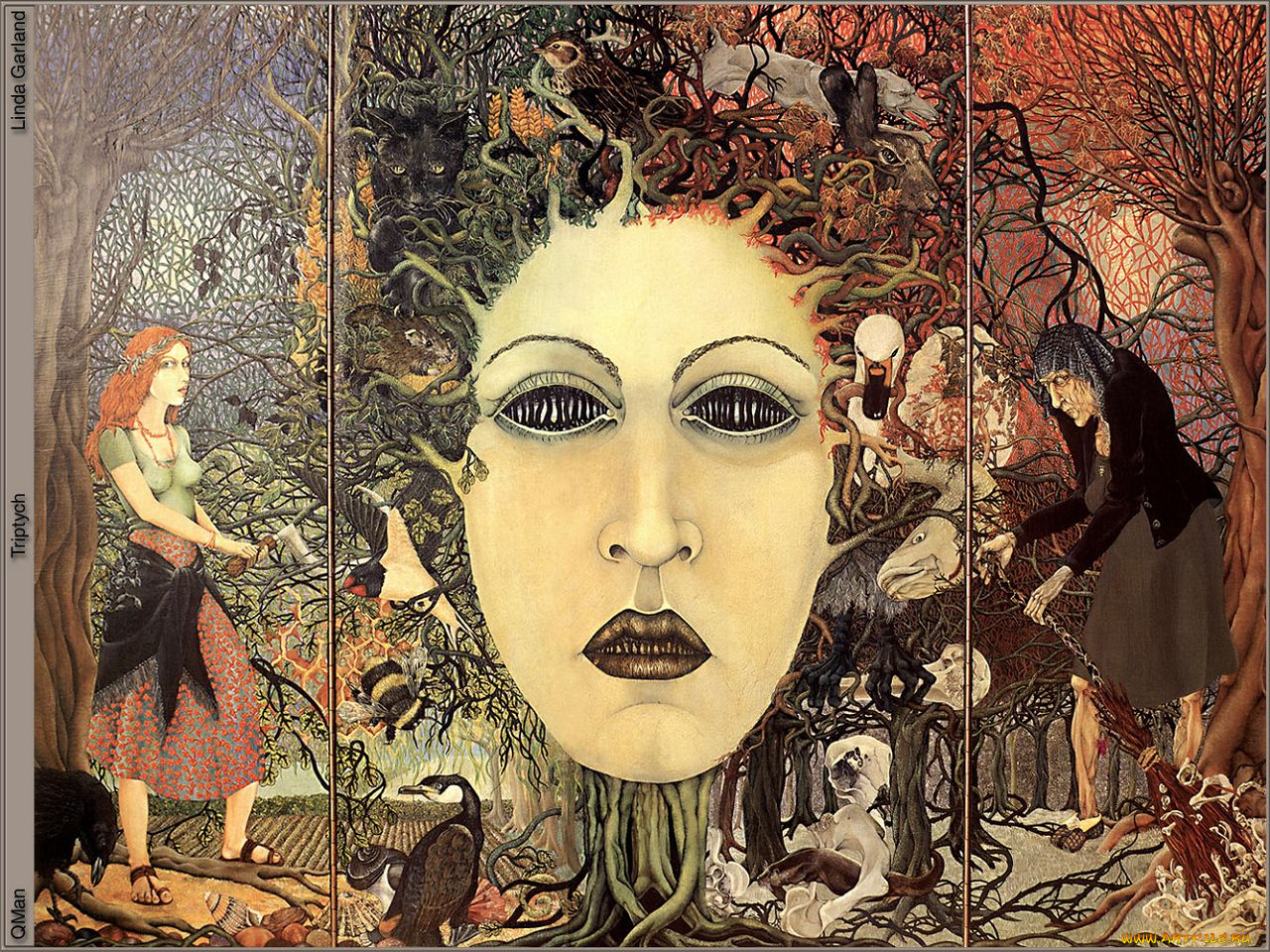 рисованные, люди